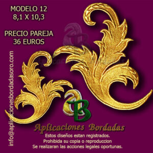 APLICACIÓN BORDADA 12