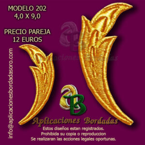 APLICACIÓN BORDADA 202