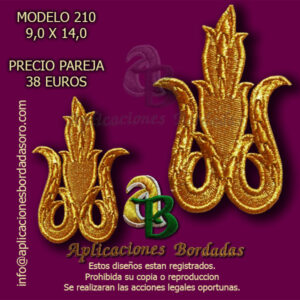 APLICACIÓN BORDADA 210