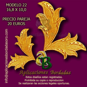 APLICACIÓN BORDADA 22