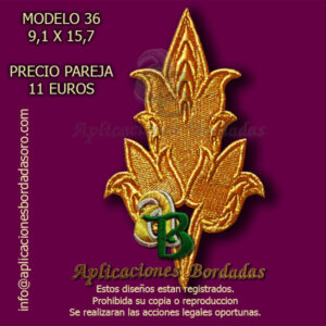 APLICACIÓN BORDADA 36