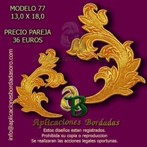 APLICACIÓN BORDADA 77